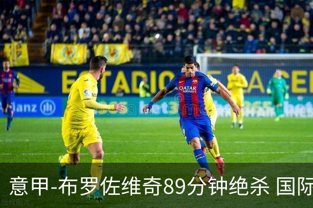 意甲-布罗佐维奇89分钟绝杀 国际米兰夺主场3连胜